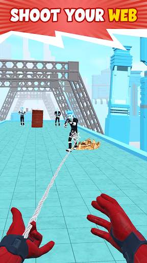 Web Master 3D: Superhero Games screenshot 2