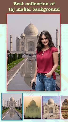 My Photo with Taj Mahal Background screenshot 3