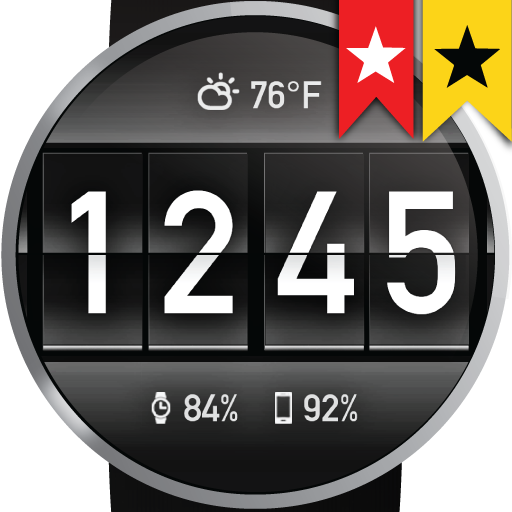 Flip Clock Watch Face icon