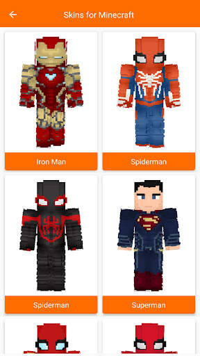 Superhero Skin for Minecraft screenshot 1