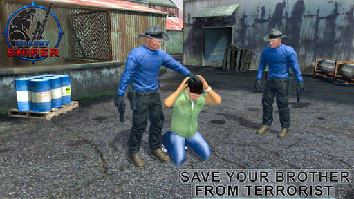 Sniper Games Save People Free screenshot 1