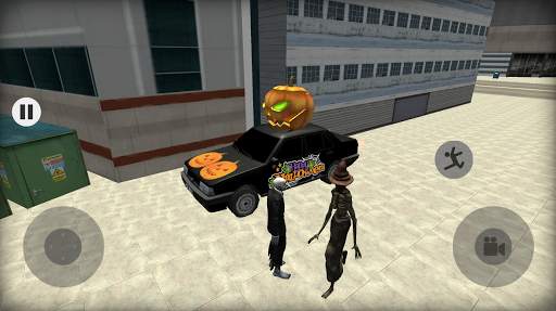 Car Halloween Simulation - Happy Halloween स्क्रीनशॉट 2