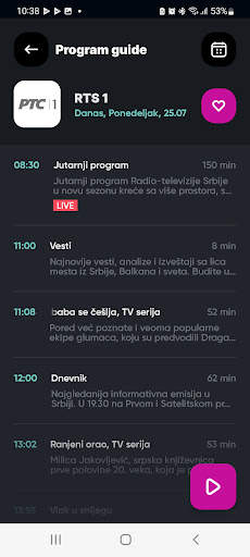Orion TV screenshot 3