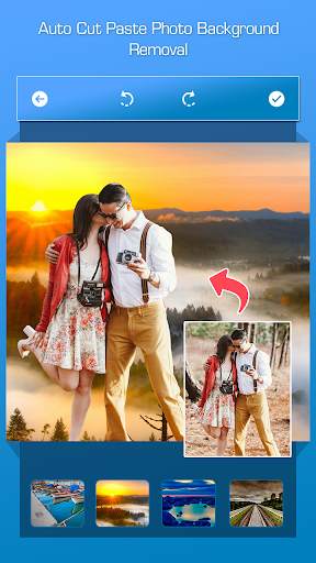 Auto Background Changer - Cut Paste Photo Editor 1 تصوير الشاشة