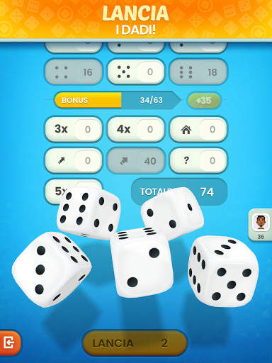 Golden Roll: Il gioco di dadi Yahtzee screenshot 9