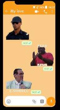 Memes brasileiros e etiquetas para whatsapp 2020 screenshot 3