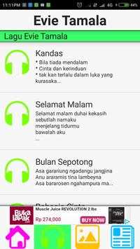 LAGU EVIE TAMALA LENGKAP screenshot 3