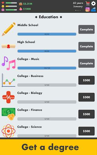Life Simulator - Realistic Life Simulation Game 💰 screenshot 14
