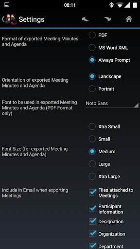 Meeting Minutes Trial screenshot 7
