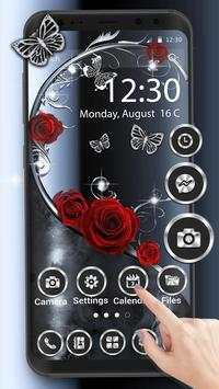 Metal Rose Launcher Theme Live HD Wallpapers screenshot 3