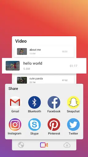 Vidmatе apk- HD Video downloader screenshot 2
