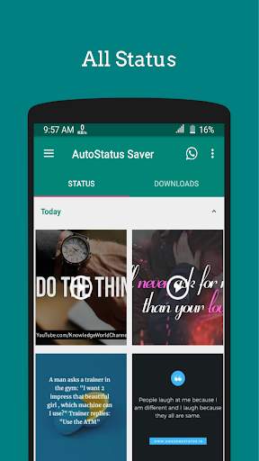 Auto Status Saver - Status Downloader for Whatsapp screenshot 1