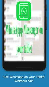 Tablet whatsweb for WhatsApp screenshot 1