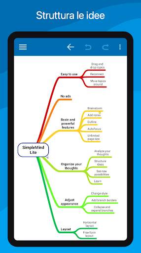 SimpleMind Lite - Mind Mapping screenshot 3
