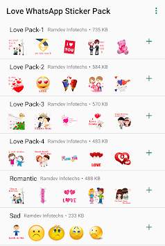 Love Sticker For Whatsapp screenshot 1