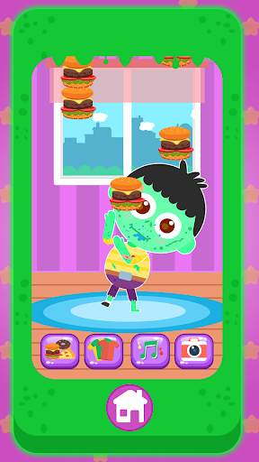 Cute Baby Zombie Phone screenshot 4