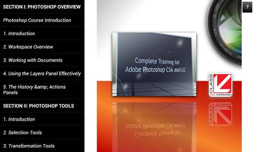 Training for Photoshop CS6 screenshot 2