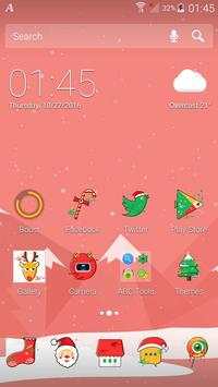 Christmas Theme ABC launcher screenshot 1