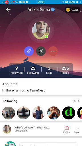 FameNest - Social Media App screenshot 2