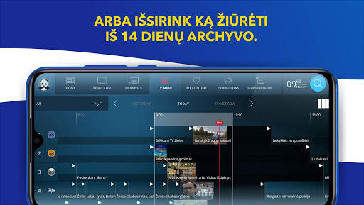 Mobile TV - Balticum screenshot 4