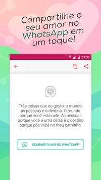 Mensagens de Amor WhatsApp screenshot 3
