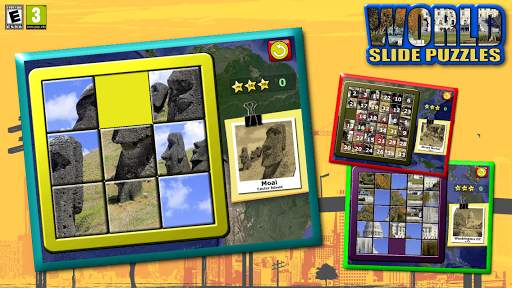 Kids Slide Puzzle World screenshot 1