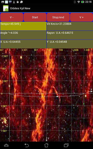 Orbites lois Kepler et Newton 7 تصوير الشاشة