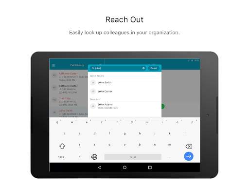 Webex Calling screenshot 2