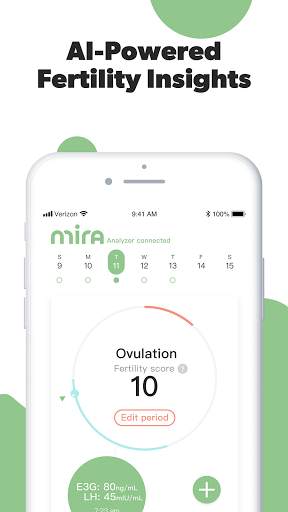 Mira Fertility & Ovulation Tracker screenshot 2