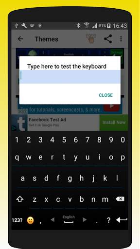 Arabic English keyboard typing screenshot 7