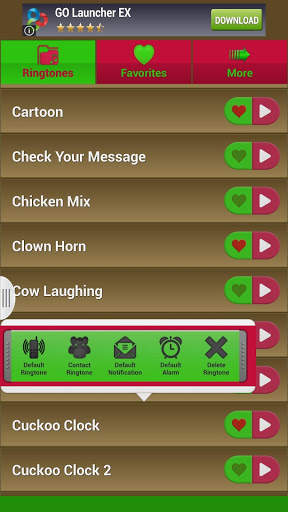 Funny Ringtones स्क्रीनशॉट 6