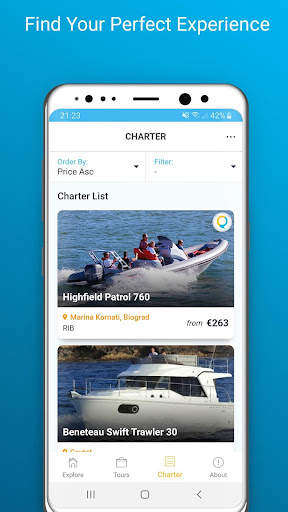 Click & Trip: Niche travel app on the Adriatic sea screenshot 2