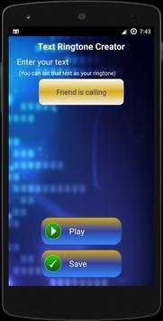 Text Ringtone Creator screenshot 4