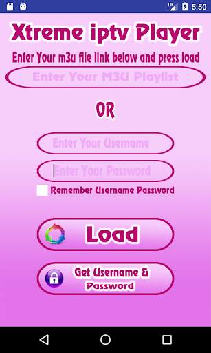 Xtreme M3U Player New screenshot 1