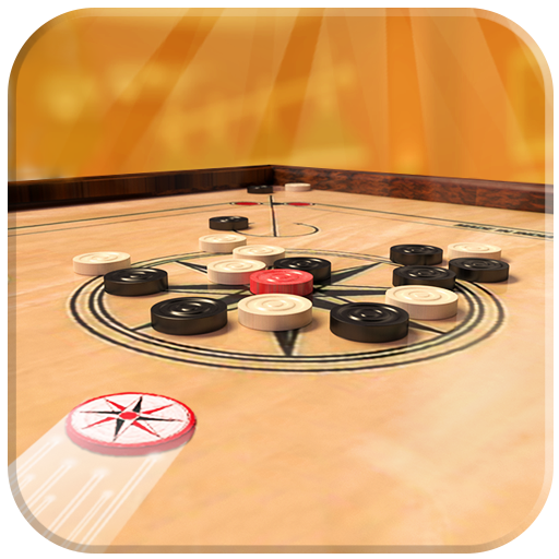 Multiplayer Carrom Board : Real Pool Carrom Game أيقونة