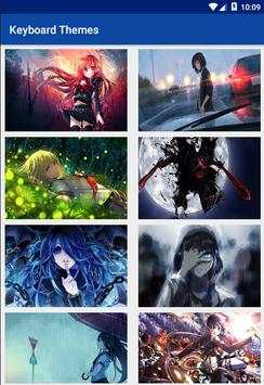 Anime Keyboard Themes New 5 تصوير الشاشة