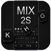 Stylish Black Keyboard For Xiaomi MIX 2S 10001009