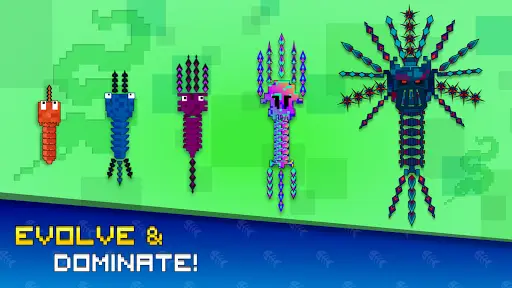 Pixel Sword Fish io 1 تصوير الشاشة