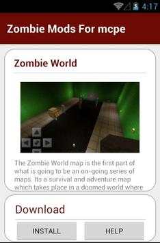 Zombie Mods For mcpe screenshot 5