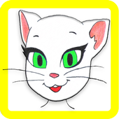 My Talking Cat Adventure Run أيقونة