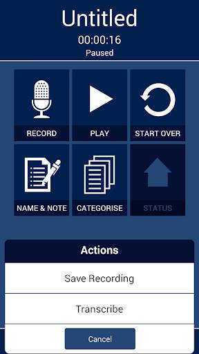 dictate2us: Audio Recorder & Transcription screenshot 4
