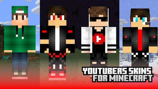 Youtubers skins for minecraft screenshot 2