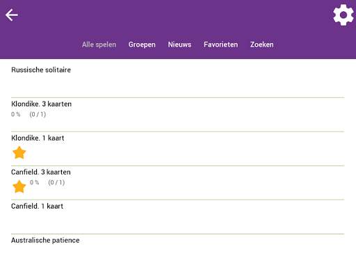 Solitaire-collectie klassieker screenshot 10