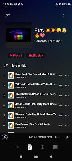 OdomaMusic: 3D Music Player Background Themes MP3 screenshot 3