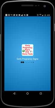 Early Pregnancy Signs screenshot 2
