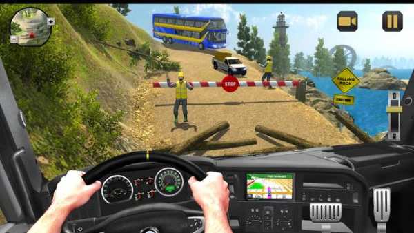 Offroad Bus Hill Transport Simulator 2018 screenshot 8
