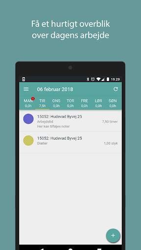 Intempus Timeregistrering screenshot 1