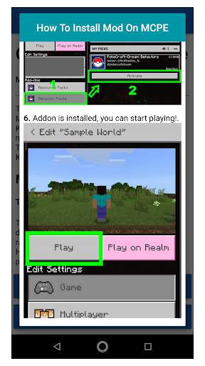 Goddzilla King Of Monster Mod For PE screenshot 4