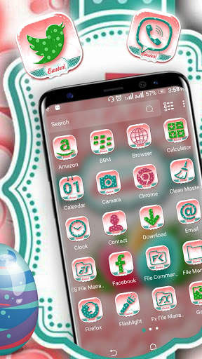 Easter Egg Launcher Theme 2 تصوير الشاشة