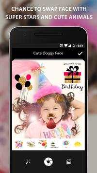 Animal face sticker photo editor screenshot 3